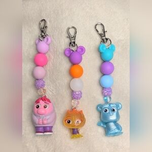 Disney Pixar Keychains/ Bag Charms